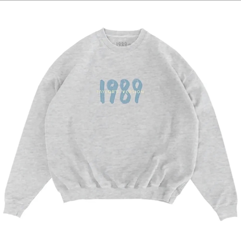 LIMITED EDITION SPOTIFY FANS FIRST 1989 (Taylor’s Version) grey crewneck